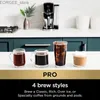 コーヒーメーカーNinja CFP307 Dualbrew Pro Professional Coffee SystemシングルサービスKカップと12カップのドリップコーヒーマシンY240403