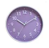 Wall Clocks Modern Simple Clock 8 Inch Candy Color Silent Time Ornament For Home Bedroom Dormitory Living Room Decoration Gift7866026