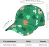 Ball Caps Cute Shamrock Hat Men Women Adjustable St. Patrick's Day Baseball Cap Dad Outdoor Clover