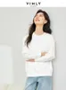 Sweats à capuche pour femmes Spleshishishishishhirts White Sweats Sparse-shirts Femme O-Neck Orde 2024 Vêtements féminins à manches longues M5836 à manches longues