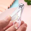 Transparent otrycklig stil Nagel Clipper Home Daily Card Set Men's and Women's Nail Clipper Bear Patch Nail Clipper Set