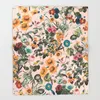 Одеяла экзотические садовые рисунок фланелевая одеяло красочные цветы