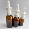 Factory Bottle in vetro spray nasale all'ingrosso flacone spray nasale flacone spray diretto marrone 5ml10ml20ml30ml