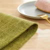 Tapetes de mesa Placemat Mat Mat Solid Color Scratch Profim