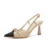 Hete hoge hakken Sandles dames stiletto schoenen slanke zomer sandaal sandaal baotou sandalen flip flop 240228