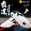 Products Gingpai White strip breathable Taekwondo Shoes Martial Arts Sneaker kids sport shoes Professional Training Competition shoes