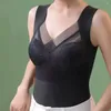 Camisoles Tanks Mulheres Vestre com almofadas de peito Lace Camisole Pad Design de deco
