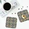 Table Mats Italiani Coasters Cuir Placemats Imperping Isolation Coffee for Decor Home Kitchen Dining Pavis de 4