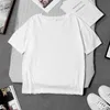 Gothic Femmes Tshirts surdimensionnés Punk Black Black Graphic imprimé Kpop Harajuku Streetwear Femme T-shirt Hip Hop Sleeve courte 240403