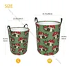 Laundry Bags Dirty Basket Foldable Organizer Death Cap Mushroom Clothes Hamper Home Storage