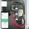 التحكم في Tuya Smart 3 مرحلة واحدة مرحلة Zigbee Energy Meter KWH شاشة الطاقة 500A 300A 200A 120A 80A مع محول تيار المشبك