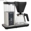 Coffee Makers Coffee machine 1.35 liter capacity black 9 cups high-temperature drip Y240403