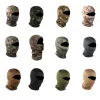 Camouflage Balaclava 3D Face Mask Suit Sniper Tactical Ski Cycling Camouflage Hood Hunting Fishing Headgear Camo Hat Scarf