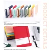 Notebooks A5 stoffen textuur notebooks 100 vellen tijdschriften notitiebladdagwekelijkse planner schrijfpapier voor studenten schoolkantoorbenodigdheden