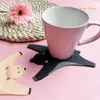 Table Mats Unique Household Leopard Cartoon Animal Insulation Pad Heat-resistant Cup Mat For El Living Room