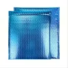 Mailers 30st/Lot Blue Aluminized Bubble Mailer Presentförpackning Självförsegling Big Size Shipping Mailing -kuvert