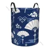 Waszakken badkamer organisator Japanse Chinese ventilator en wolken vouwmand mand laundri tas voor kleding thuisopslag