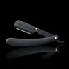 2024 Men Shaving Barber Tools Hair Razor Black Folding Shaver Knife Stainless Steel Straight razor Barbearia Holder Gift