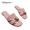 2024 new style Best Quality Designer sandal lady Outwear Leisure Vacation beach slides flat bottom Slippers fashion Genuine Leather Slippers for Women EUR 35-42