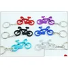 Key Rings 120Pcs Mixed Colors Bicycle Chains Bike Bottle Wine Beer Opener Bar Tool Metal Keychains Jewelry Keyrings Gifts268G Drop Del Otvmu