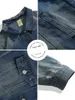 Giacche da uomo Uomo e donna Risvolto Strappato Foro Denim Trendy Street Europeo Americano Nicchia Bello Hip Hop Casual Cappotto monopetto