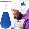 12PCS/Lot DIY Needle Threader Elderly Guide Easy Device Automatic Thread Sewing Tools Handmade Sewing Accessories Punch Needle