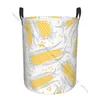 Sac à linge Organisateur de salle de bain Sweet Corn Pliant panier panier Laundri Sac pour vêtements Rangement à la maison