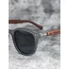 Óculos de sol 1pc retro para homens copos de moda vintage mulheres tonalidades de madeira de luxo Sonnenbrille acessórios de óculos