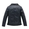 Jackets Brand Fashion Classic Girls Boys Black Motorcycle Catur