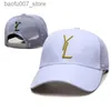 Ball Caps Cap Designer Hat Hat Luxury Casquette Cap Solid Color Letter Design Hat Moda Hat de Temperamento Match Style Ball Caps Men Women Baseball Capq240403