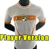 2023 COTE D IVOIRE SOCTER JERSEYS NATIONAAL TEAM IVORY COAST Jersey Drogba Kessie Cornet Men Homme Maillot de Foot Football Uniform 2024 Fans speler Mannen kinderen