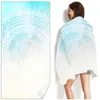 Serviette carrée de plage de plage en extérieur serviette de sport en eau en extérieur serviette rapide serviette de surf de natation grosse couverture chaise de plage de tapis de yoga