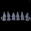 Baking Tools 12Pcs/Set Plastic Icing Piping Cream Confectionery Nozzle Tips Cake Decor