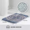 Carpets Golden Swirl In The Midnight Snow Soft Foot Pad Room Goods Rug Carpet Gold Light Night Pattern Abstract Curious Weird Arty