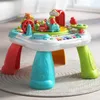 Baby Toy Table för spädbarn 6 till 18 månader Lärande aktivitet Musik för småbarn för 1 2 3 år gamla pojkar flickor gåvor