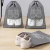 Storage Bags 5pcs/set Shoe Bag With Thickened Non-woven Fabric Strap Mouth Large Capacity Travel Waterproof Moistureproof