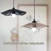 Candle Holders 1pcs Paper Rope Lampshade Chinese Style Rattan Inspired Lighting Restaurant Creative Pastoral DIY