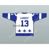 GDSIR Custom Guy Lambert 13 Le National de Quebec White Hockey Jersey Lance ET Compte New Top ED S-M-L-XL-XXL-3XL-4XL-5XL-6XL