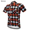 Camicia da uomo a maniche estate per ciclismo a manicotto corto moxilyn brand brand bici da corsa per biciclette da corsa 240403