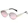 Дизайнерские роскошные солнцезащитные очки 2024 Новые овальные солнцезащитные очки