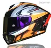 Capacete de rosto inteiro shoei x14 homda, viseira antiembaçante, carro de equitação, motocross, corrida, capaceteNOTORIGINALhelmet7833445