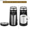 Coffee Makers Portable K-cup coffee machine capsule coffee machine espresso machine universal ultra automatic capsule coffee machine Y240403