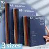 Notebooks 4PCS Student Car Line A4 A5 B5 Notebook Ins Wind Small Fresh Large Notepad Literary Retro Style Thick Notebook New 2023