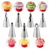 Baking Tools Cake Decorating Set Stainless Steel Icing Piping Nozzle Tip Pastry Bag Cupcake Decoration Kitchen Accessories