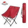Furnishings Naturehike Yl04 Outdoor Folding Chair Portable Fishing Chair Leisure Stool Moon Chair Camping Lounge Chair Sketch Beach Chair