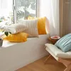 Kussentechnologie 3d kas fluweel borduurwerkstreeplijnomslag voor woonkamer slaapkamer decoratie sofa 45/50 cm