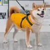 犬のアパレル冬の服屋外のコールドプルーフウォームビッグジャケット大きな犬用風車防止ペットパッド入り衣類チワワl-3xl