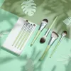 5678pcs Makeup Brush Set Feed Shadow Foundation Cosmetic Soft Fluffy Bronzer Sculpting Tools portables 240403