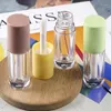 Butelki do przechowywania 10pcs 6ml DIY Lip Rurek z czapką pustą szminkę butelkę do pompatki kosmetycznej próbka kosmetyczna hurtowa