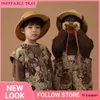 Parent-enfant de la paille d'été pithée chapeaux de soleil pour enfants pour garçon fille du vietnam war armée chapeau dôme safari jungle mineurs britanniques CAP 240319